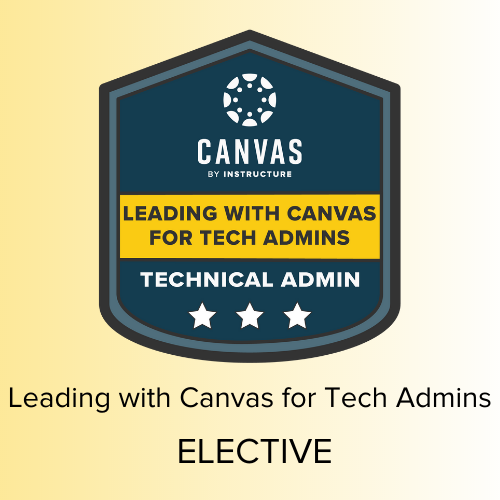 Leading with Canvas for Tech Admins